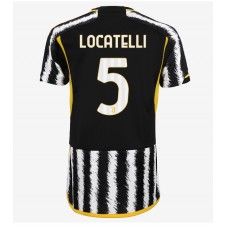 Juventus Manuel Locatelli #5 Hjemmedrakt Kvinner 2023-24 Kortermet